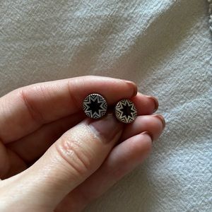 House of Harlow Mini Sunburst Stud Earrings
